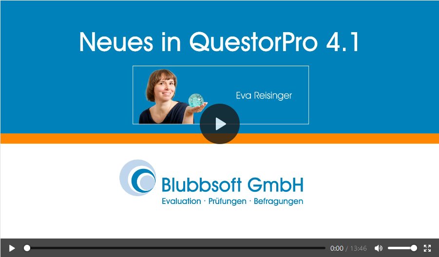 Video jetzt im Forum anschauen Neu im Videoblog: Neues in QuestorPro 4.1