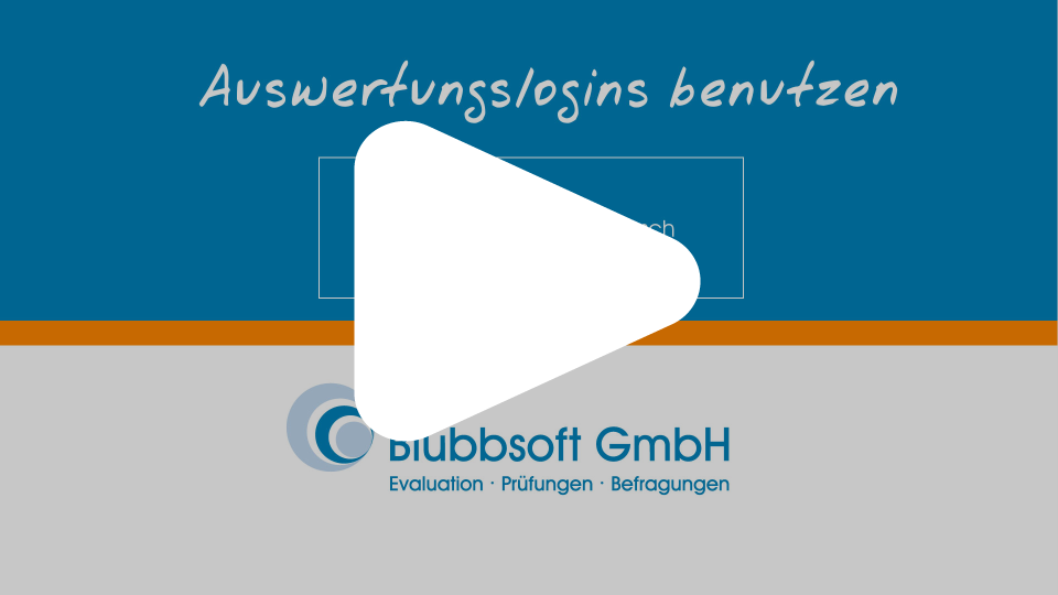 Mit Zensus 7.1 Auswertungen selbstständig abrufen lassen. Jetzt anschauen! Vorschaubild zum Video: Auswertungslogins benutzen