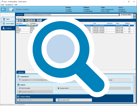 Screenshot der überarbeiteten Programmoberfläche vergrößern Bildschirmfoto der neuen Programmoberfläche