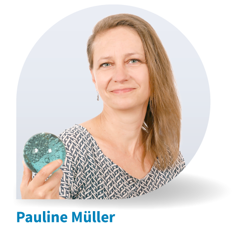Senden Sie Frau Müller eine Mail